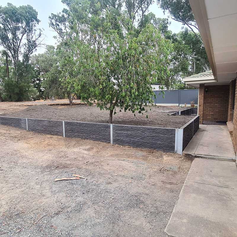 retaining wall installation in Adelaide SA